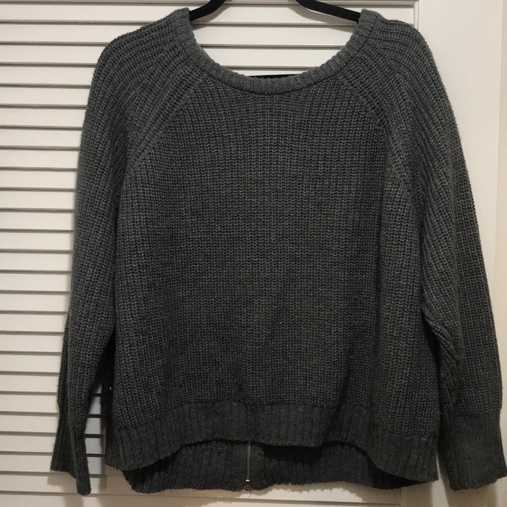 Grey Harve Bernard Sweater